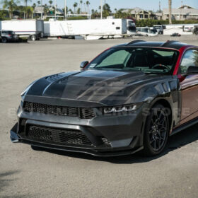 FFP Mustang S650 GTD Style Front Bumper Conversion Kit - Primed for S650 Mustang - Image 5