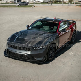 FFP Mustang S650 GTD Style Front Bumper Conversion Kit - Primed for S650 Mustang - Image 4