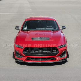 FFP Mustang S650 Dry Carbon Fiber Front Hood Vent Insert for S650 Mustang - Image 5