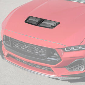 FFP Mustang S650 Dry Carbon Fiber Front Hood Vent Insert for S650 Mustang - Image 2