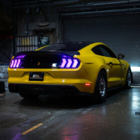 Mustang EURO RGB Sequential Signal LED XB Clear Rear Taillight