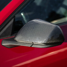 2024-Up Ford Mustang DRY CARBON FIBER Mirror Cap Cover Pair - image 2