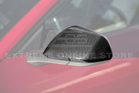 2024-Up Ford Mustang DRY CARBON FIBER Mirror Cap Cover Pair - image 3