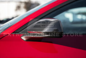 2024-Up Ford Mustang DRY CARBON FIBER Mirror Cap Cover Pair - image 4