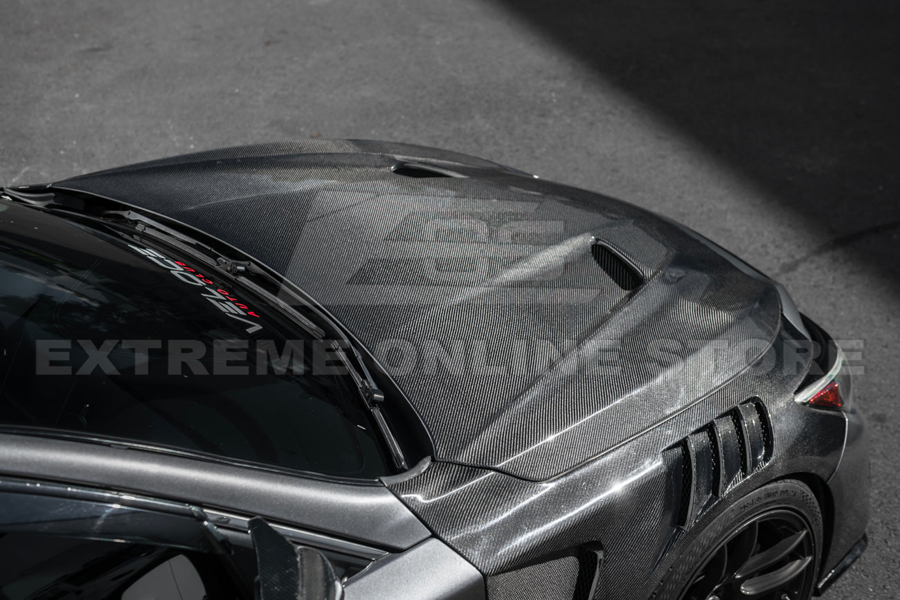 2014-Up Infiniti Q50 Front Vented Hood - Image 5