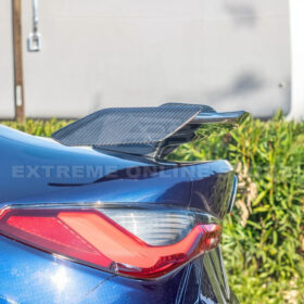 Extreme Online Store EOS G82 M4 Carbon Fiber High Kick Rear Trunk Spoiler for BMW M4 - Image 4