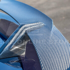 Extreme Online Store EOS G82 M4 Carbon Fiber High Kick Rear Trunk Spoiler for BMW M4 - Image 3