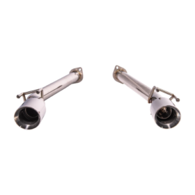 Extreme Online Store EOS Pontiac GTO Muffler Delete Axle Back Dual Tips Exhaust - Image 2