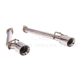 Extreme Online Store EOS Pontiac GTO Muffler Delete Axle Back Dual Tips Exhaust - Image 5