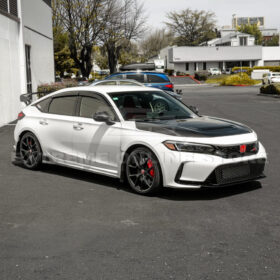Extreme Online Store EOS Honda Civic Type R Carbon Fiber Side Skirt Rocker Panels - Image 3