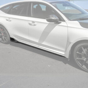 Extreme Online Store EOS Honda Civic Type R Carbon Fiber Side Skirt Rocker Panels - Image 2