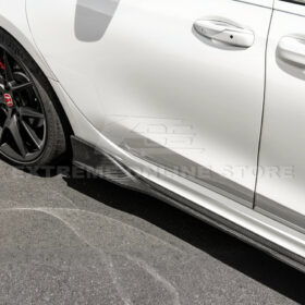 Extreme Online Store EOS Honda Civic Type R Carbon Fiber Side Skirt Rocker Panels - Image 5