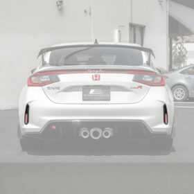 Extreme Online Store EOS Honda Civic Type-R Carbon Fiber Rear Hatch Vent Trim Cover - Image 2