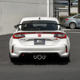 Extreme Online Store EOS Honda Civic Type-R Carbon Fiber Rear Hatch Vent Trim Cover - Image 4