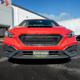 Extreme Online Store EOS Subaru WRX CS Carbon Fiber Front Mesh Grille Vent Cover - Image 4