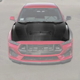 2024+ Ford Mustang Front Bumper Hood Vented Cover - image 2