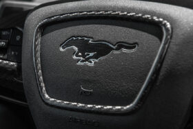 2021+ Mustang Mach-E DRY Carbon Fiber Steering Wheel Trim - image 3