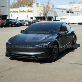 Extreme Online Store EOS Model 3 Dry Carbon Fiber Tape On Side Mirror Cap Covers Pair for Tesla Model X - Image 4