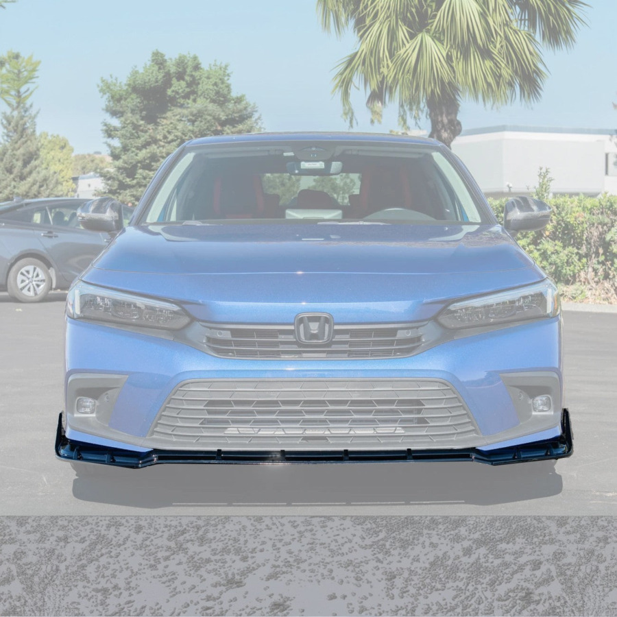 Extreme Online Store EOS Honda Civic Front Bumper Lip Splitter - Image 2