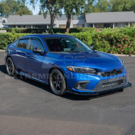 Extreme Online Store EOS Honda Civic Front Bumper Lip Splitter - Image 3