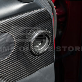 FFP Mustang S650 Dry Carbon Fiber Interior Door Speaker Cover for S650 Mustang - Image 7