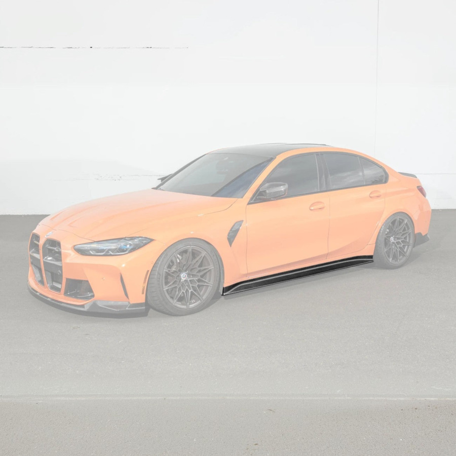 EOS 2021-Up BMW G80 M3 | 3D Style Add-On Side Skirts Panel Extension