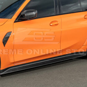 Extreme Online Store EOS G80 M3 – 3D Style Add-On Side Skirts Panel Extension for BMW M3 - Image 5