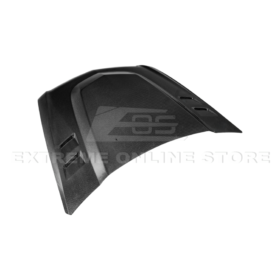 Extreme Online Store EOS CTS-V Double Sided CARBON FIBER Middle Vented Front Bumper Hood - Image 4