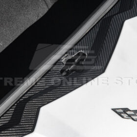 Extreme Online Store EOS Corvette C8 Dry Carbon Fiber Front Trunk Trim Covers - Image 9