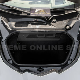 Extreme Online Store EOS Corvette C8 Dry Carbon Fiber Front Trunk Trim Covers - Image 7