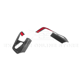 Extreme Online Store EOS Corvette C8 Carbon Fiber Custom Steering Wheel Trim for C8 Corvette - Image 9