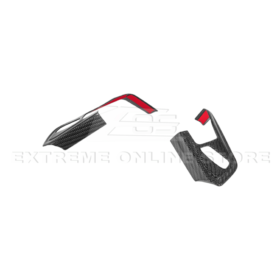 Extreme Online Store EOS Corvette C8 Carbon Fiber Custom Steering Wheel Trim for C8 Corvette - Image 10