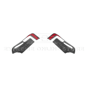Extreme Online Store EOS Corvette C8 Carbon Fiber Custom Steering Wheel Trim for C8 Corvette - Image 8
