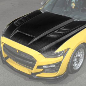2015-17 Ford Mustang Terminator Style Front Hood Vented Cover - image 3