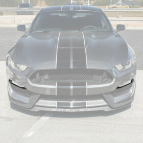 2015-20 Ford Mustang Shelby GT350 DRY CARBON FIBER Front Fog Light Eyebrow Cover - image 3