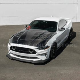 2018-23 Ford Mustang Terminator Style Front Vented Bumper Hood - image 4