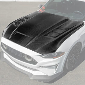 2018-23 Ford Mustang Terminator Style Front Vented Bumper Hood - image 1