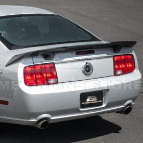 Mustang R Style Primer Black ABS Rear Trunk Wing Spoiler Lid Lip - Image 4