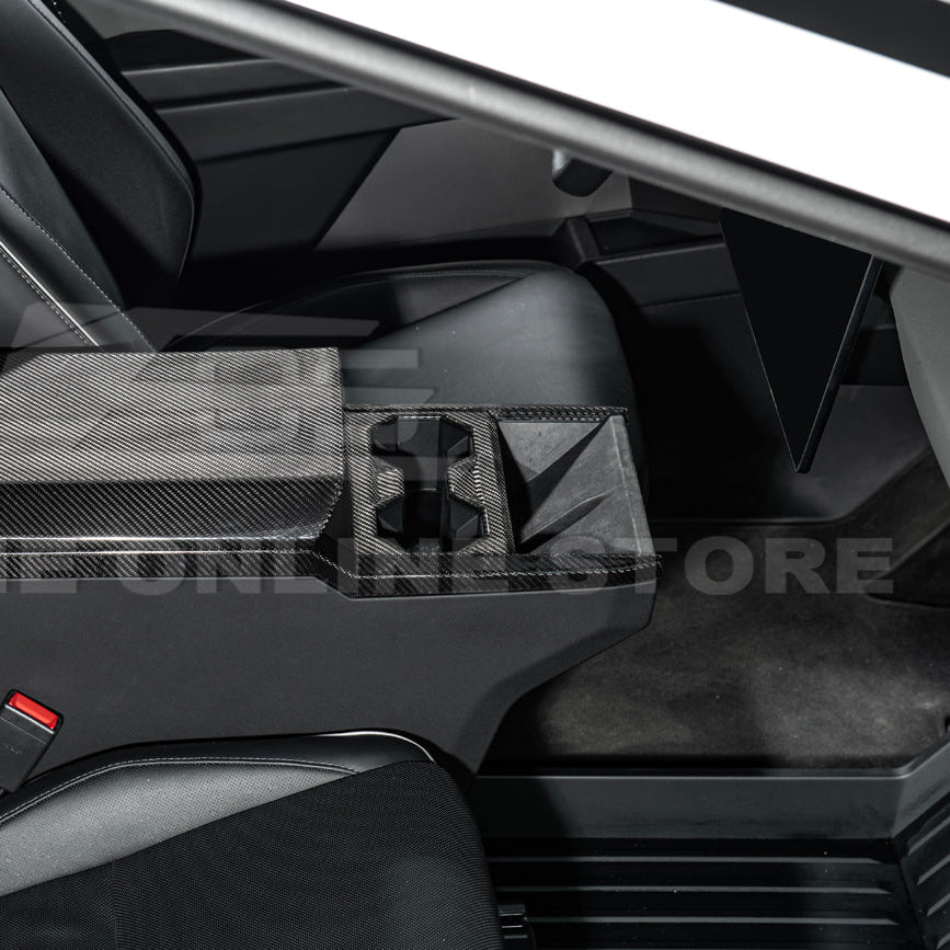 2024-Up Tesla Cybertruck Center Cup Holder Cover - Image 5