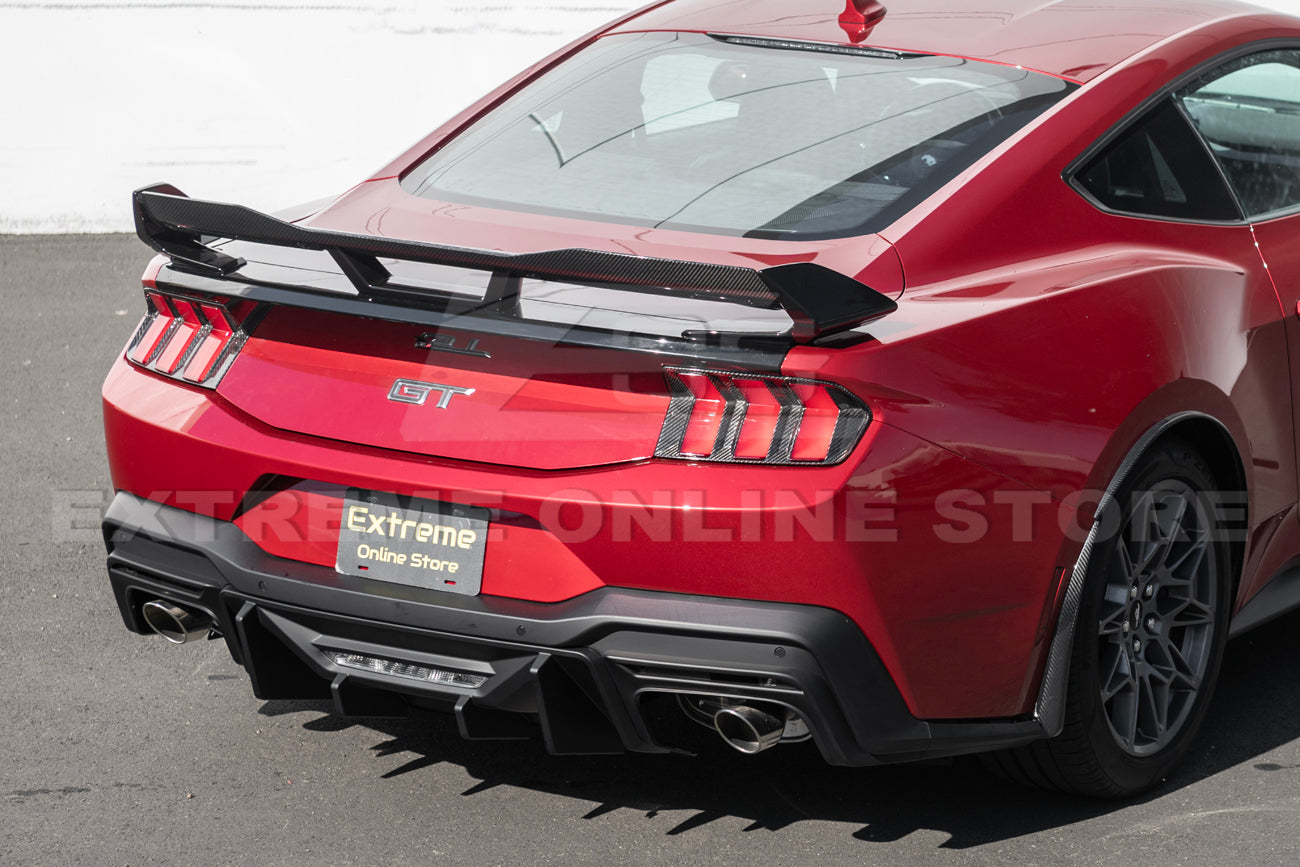 2024-Up Mustang Dark Horse Package Rear Wickerbill Spoiler - Image 4