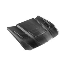 2024-Up Ford Mustang Front Super Snake Style Bumper Hood Vented Cover - image 2