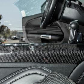 FFP Mustang S650 Dry Carbon Fiber Interior Center Console Cover for S650 Mustang - Image 9