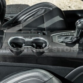 FFP Mustang S650 Dry Carbon Fiber Interior Center Console Cover for S650 Mustang - Image 6