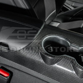 FFP Mustang S650 Dry Carbon Fiber Interior Center Console Cover for S650 Mustang - Image 7