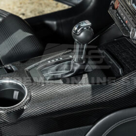 FFP Mustang S650 Dry Carbon Fiber Interior Center Console Cover for S650 Mustang - Image 4
