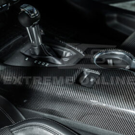 FFP Mustang S650 Dry Carbon Fiber Interior Center Console Cover for S650 Mustang - Image 5