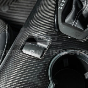 FFP Mustang S650 Dry Carbon Fiber Interior Center Console Cover for S650 Mustang - Image 12