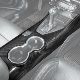 FFP Mustang S650 Dry Carbon Fiber Interior Center Console Cover for S650 Mustang - Image 2