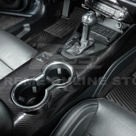 FFP Mustang S650 Dry Carbon Fiber Interior Center Console Cover for S650 Mustang - Image 3