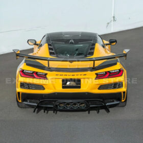 Extreme Online Store EOS Corvette C8 Z06 Rear Bumper Finned Diffuser for C8 Corvette - Image 7